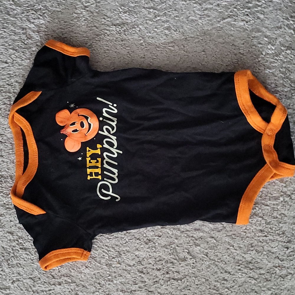 Disney Parks Halloween Onsie - 12 Months